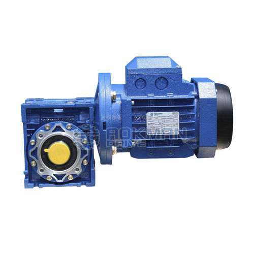 Worm gear-motor - RV Series - Zhengzhou Aokman Machinery Co., Ltd. - DC / AC / coaxial