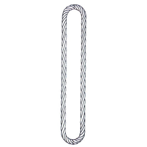 Static industrial rope - Grummet 90 - Dolezych - metal