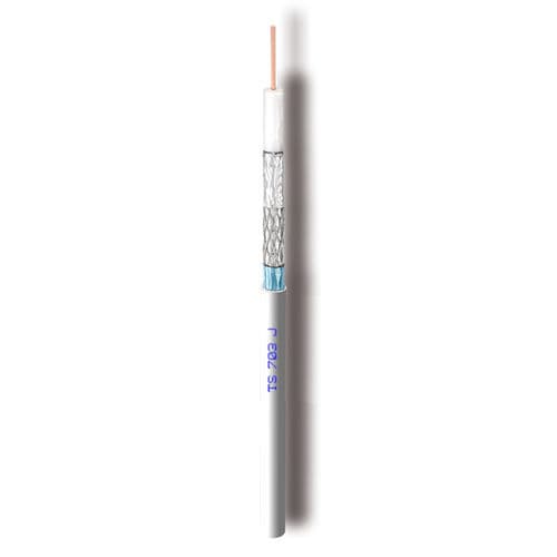 Coaxial electrical cable - TS703J - Cavel - data / TV antenna / insulated
