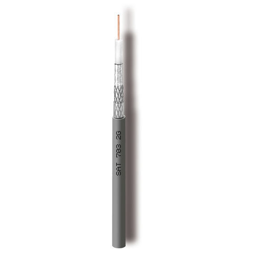 Coaxial electrical cable - SAT703-2G - Cavel - data / TV antenna / insulated