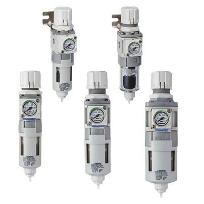 Air filter-regulator - FRZB series - Koganei Corporation - basket / pressure / process
