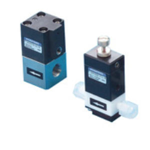 Diaphragm valve - F-AV030-100W - Koganei Corporation - pneumatic / flow control / adjustment