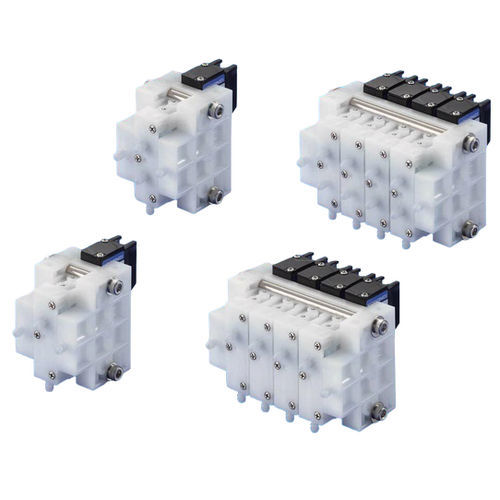 Diaphragm valve - PVS series - Koganei Corporation - hydraulic / pilot / for chemicals