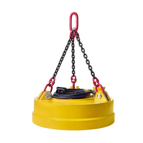 Electrically switched electro lifting magnet - ESB series - Zanetti Magneti srl - handling / low-voltage / circular