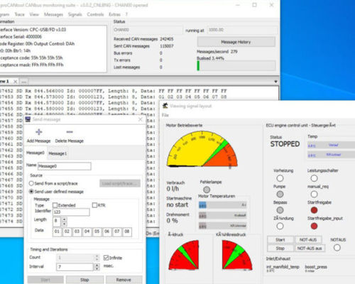 Monitoring software - WRK - EMS Dr. Thomas Wünsche e.K. - graphic / development / interface