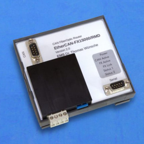 CAN communication router - EtherCAN FX - EMS Dr. Thomas Wünsche e.K. - point-to-point / data / RS232