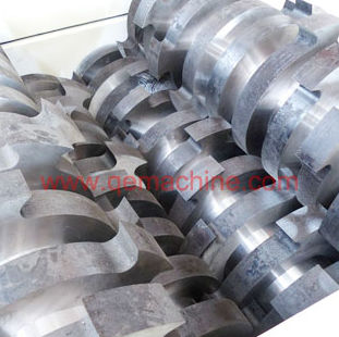 Four shaft shredder - QSF - Ningbo QE Granulators Limited - paper / glass / industrial waste