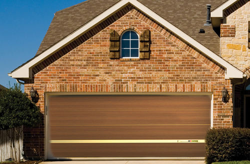 Sectional door - Classic style - KOPRON SPA - wooden / exterior / garage