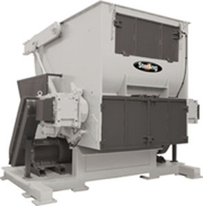 Single shaft shredder - SXS series - Sterlco - tire / for cardboard / for wood
