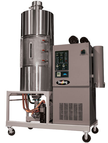 Desiccant compressed air dryer - SDAP - Sterlco - single-stage / compact