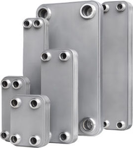 Brazed plate heat exchanger - GPLB series - Funke - liquid/liquid