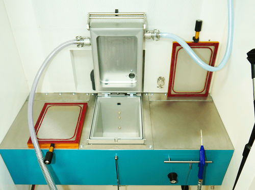 Stationary sieving machine - BINKS U.K. LIMITED - for powders / ultrasonic