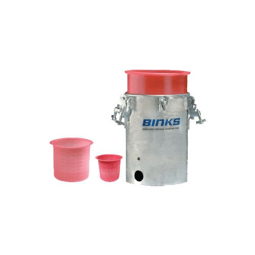 Feed tank - DeVilbiss A183-100 - BINKS U.K. LIMITED - stainless steel / pressure