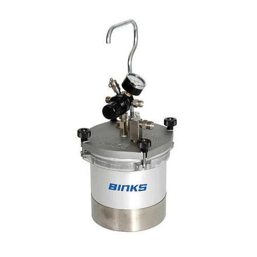 Pressure feed cup - Binks SGII Steadi-Grip - BINKS U.K. LIMITED