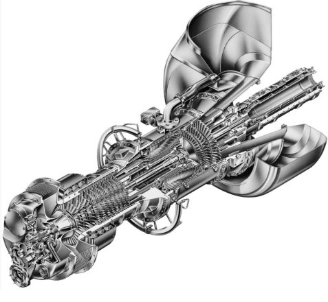 Gas turbine - Centaur 50 - Solar Turbines - for power generation / aeroderivative