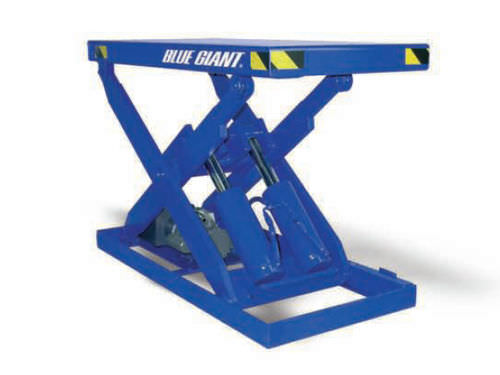 Simple scissor lift table - Blue Giant - electric / stationary