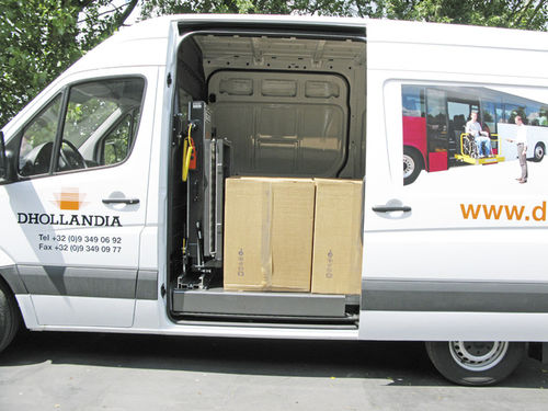 Column type lift gate - DH-VZS.03 - Dhollandia - van