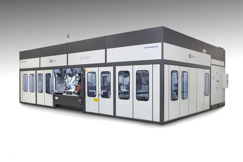 Metal polishing machine - MRI24123 NC20 TRIPLO - MEPSA - industrial / rotating table / CNC