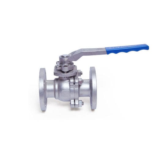 Ball valve - CF8M - Zhejiang Jieyu Valve Company - lever / soft-seat / T-shaped