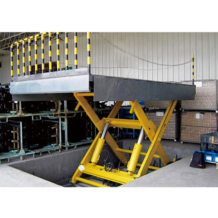 Scissor lift table - SJG series - Boonai (Suzhou) Lift Equipment Company - manual / stationary / loading