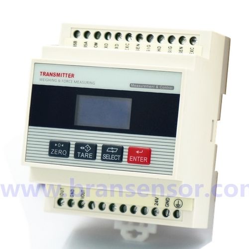 Analog output weighing transmitter - BIN-108 - Hefei Brans Measuring And Controlling Technology Co., Ltd. - digital output / IP65 / DIN rail mount