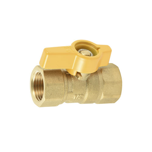 Ball valve - HGV series - Ningbo Yinzhou Plumbing Hardware Co., Ltd. - manual / for gas / threaded