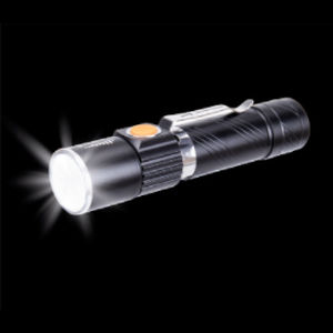 LED flashlight - JFF72 - Tianjin Zhongyijian Technology Company - portable / rechargeable