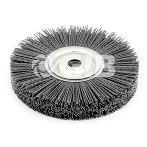 Nylon brush - Huzhou Golden Industrial Brush Co., Ltd. - knotted wheel / finishing / cleaning
