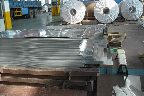 Aluminum alloy sheet - Tianjin Yitejia Steel Sales Co., Ltd. - plate / coil / for the automotive industry