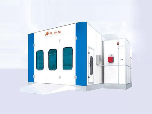 Closed circuit spray booth - BZB-8300 - Guangdong Jingzhongjing Industrial Painting Equipments Co., Ltd. - for vehicles / filter / ventilated