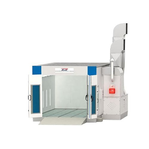 Closed circuit spray booth - BZB-T8000EU - Guangdong Jingzhongjing Industrial Painting Equipments Co., Ltd. - for vehicles / filter / automatic