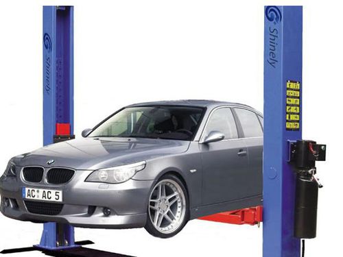 2-post lift - G2 series - Guangdong Jingzhongjing Industrial Painting Equipments Co., Ltd. - hydraulic / for car / 220 V
