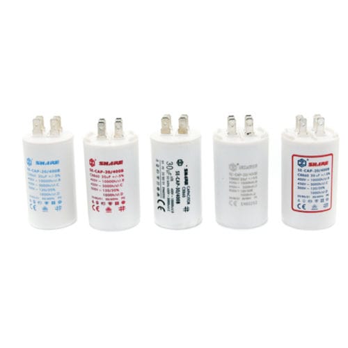 Metalized polypropylene film capacitor - CBB60 - NINGGUO CITY SHARE ELECTRONIC CO., LTD. - cylindrical / self-healing / plastic