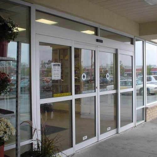 Sliding door - Shen Zhen Hui Trade Industry Co., Ltd. - exterior / automatic / electric motor driven