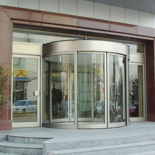 Curved sliding door - Shen Zhen Hui Trade Industry Co., Ltd. - indoor / automatic
