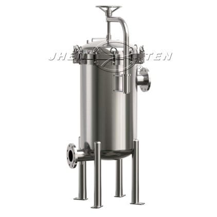 Multi-bag filter housing - JTGDS series - Wenzhou Jhenten Machinery Co., Ltd. - for liquids / stainless steel