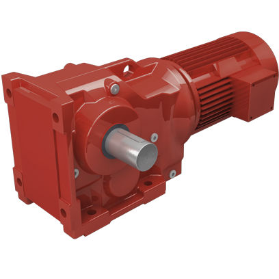 Bevel gear reducer - EWK series - Shanghai Eastwell Gear Reducer Co., Ltd. - helical gear / coaxial / solid-shaft