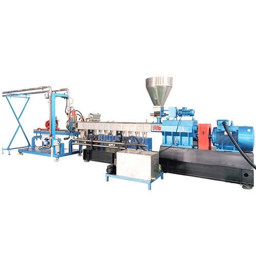 Pelletizing extruder - TSE-75B - Nanjing Haisi Extrusion Equipment Co., Ltd. - for EVA / for TPE / for TPU