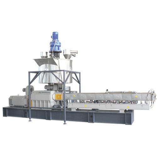 Twin screw extruder - TSE-95 - Nanjing Haisi Extrusion Equipment Co., Ltd. - recycling / for PET / for TPU
