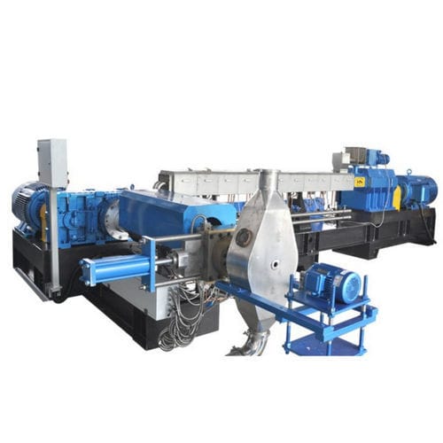 Twin screw extruder - SP 75-180 - Nanjing Haisi Extrusion Equipment Co., Ltd. - for PP / for PE / for masterbatch