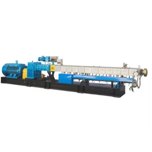 Twin screw extruder - TSE-95 - Nanjing Haisi Extrusion Equipment Co., Ltd. - pelletizing / for ABS / for PC
