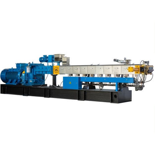 Twin screw extruder - TSE - Nanjing Haisi Extrusion Equipment Co., Ltd. - compounding / for WPC