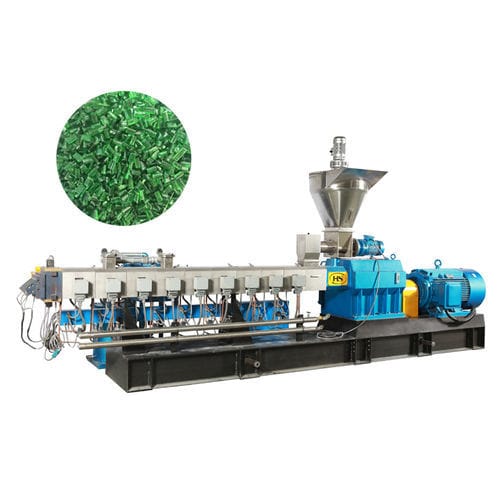 Twin screw pelletizer - TSE-75 - Nanjing Haisi Extrusion Equipment Co., Ltd. - for polymers / for the plastics industry / compact