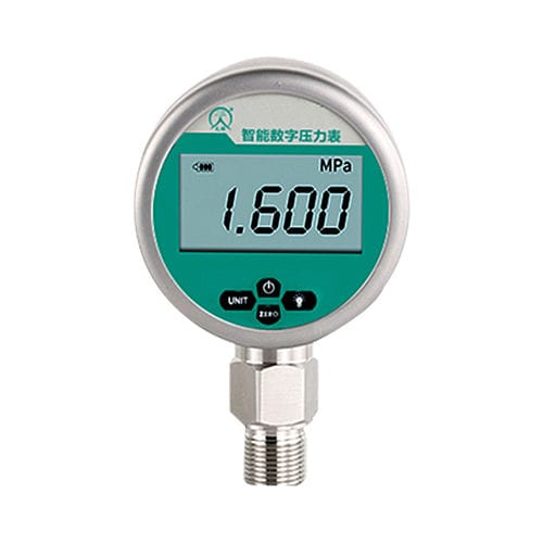 Pressure gauge with LCD display - Changzhou Tianli Intelligent Control Co., Ltd. - built-in / stainless steel / for gas