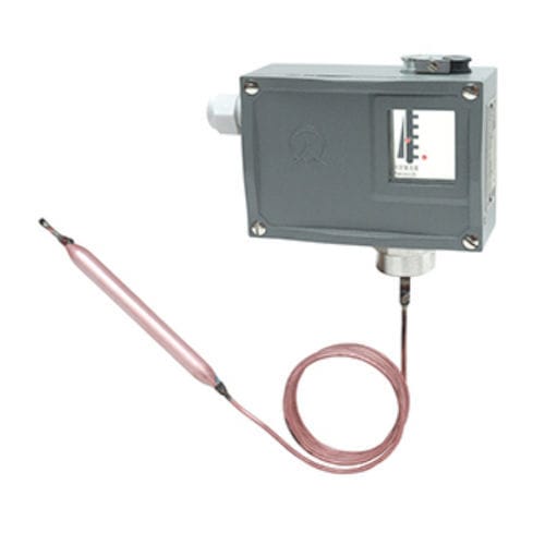 Capillary temperature switch - 541/7T  - Changzhou Tianli Intelligent Control Co., Ltd. - adjustable / brass / IP65