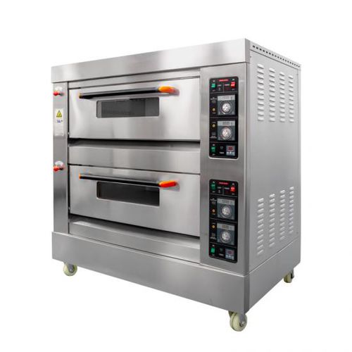 Deck bakery oven - HLY series - Guangzhou Hongling Electric Heating Equipment - tray / cake / pizza