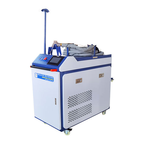 Fiber laser welding machine -  LZ-1000W - Guangzhou Dragon Diamond Technology Co., Ltd. - manual / for gold / for aluminum