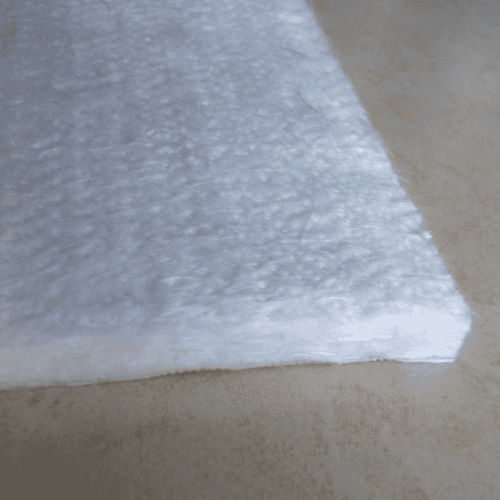Needle punch mat - E series  - Jiujiang Xingli Beihai Composite Co., Ltd. - fiberglass / white / high-temperature