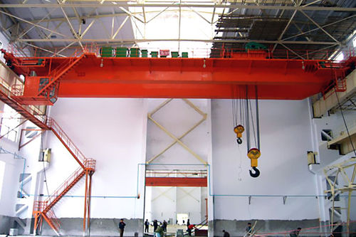 Double-girder overhead crane - Henan Kuangshan Crane Co., Ltd. - explosion-proof