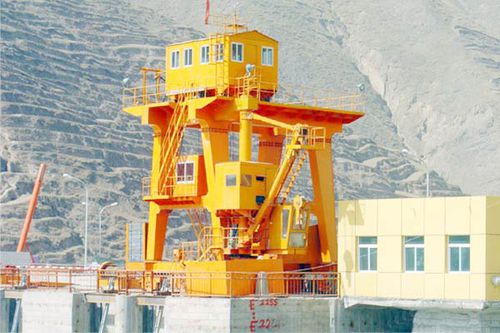 Hydroelectric power plant gantry crane - Henan Kuangshan Crane Co., Ltd. - for lifting